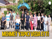 Mehmet Yapıcı’dan engellilere veda ziyareti