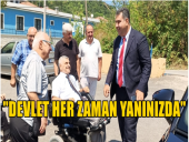 Kaymakam Yılmaz'ın İlk Ziyareti Engelliler Derneğine Oldu